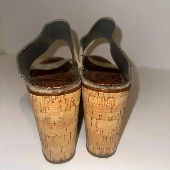Sam Edelman | Dali Cork Suede Wedges size 9.5 - Picture 5 of 5